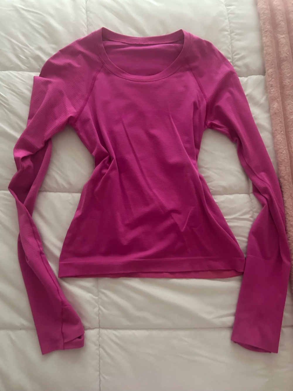 Lululemon Swiftly women’s Long-Sleeve Athletic Top - Hot Pink